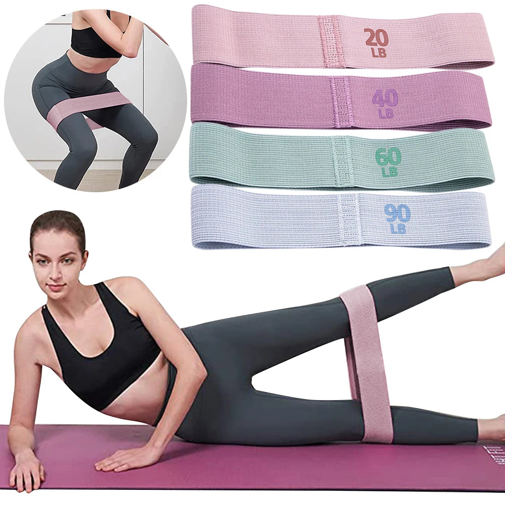 Sikiwind Hip Resistance Bands Anti Slip Fitness Set
