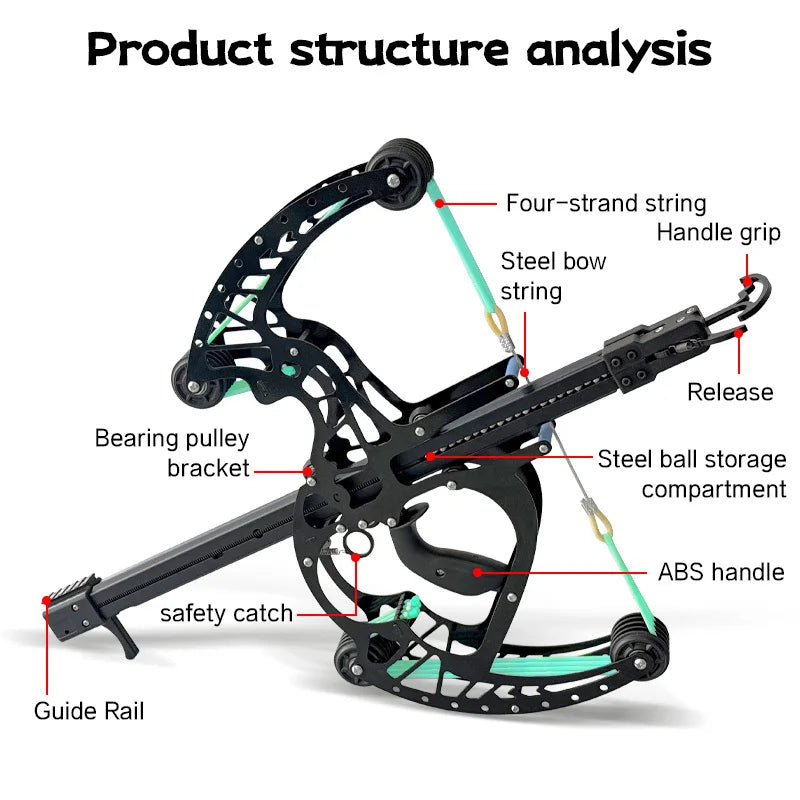 Hign-concerned Veyron Upgraded Third-Generation All-Metal Composite Bow 50 Shot