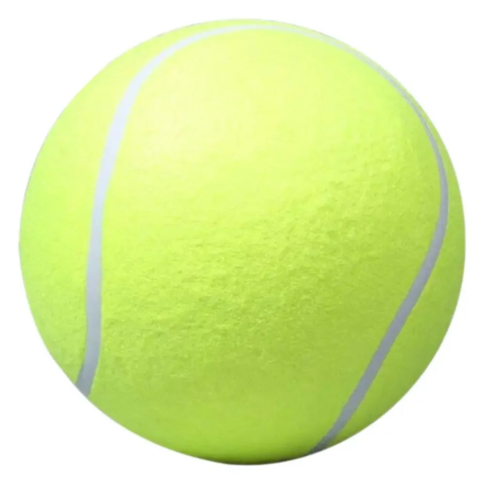 Shunmaii Inflatable Tennis Ball Dog Chew Toy Interactive