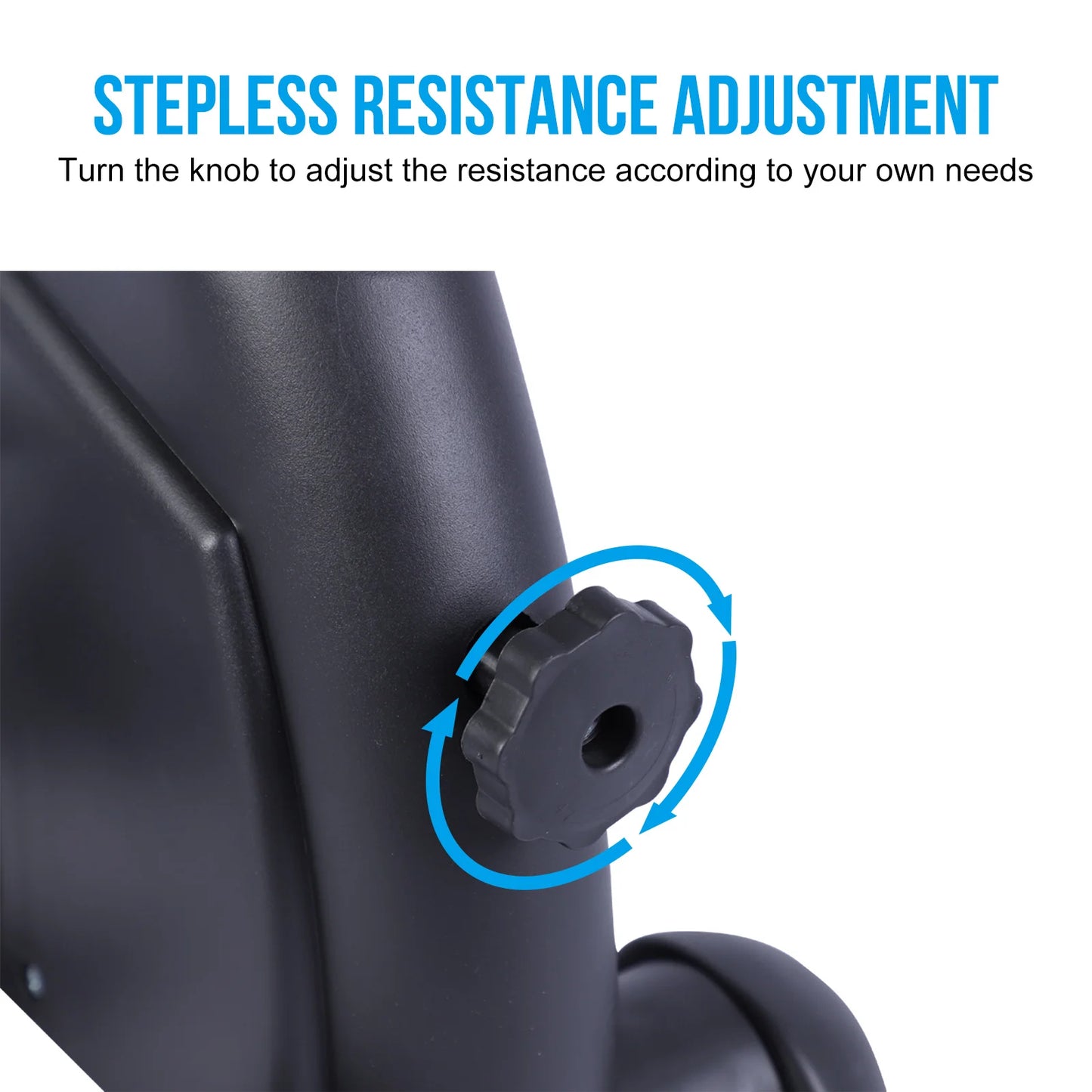 Stepper Exercise Bike With LCD Screen Portable Pedal Exerciser