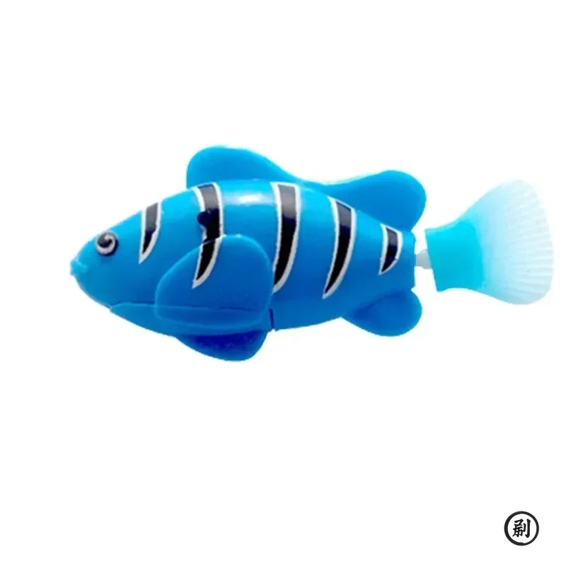 Cat Toy LED Inductive Interactive Swimming Robot Fish For Cats