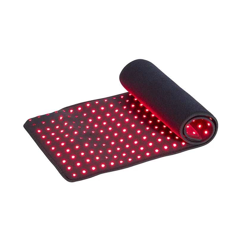 LED Red Light Therapy Mat Infrared Light Therapy Pad For Body Back Waist Knee Joint Pain Relief 31.6x11.8inch Large Wrap Pad