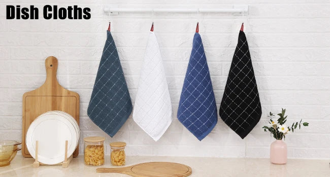 Olanly 100 Percent Cotton Kitchen Towel Super Soft Absorbent Cloth