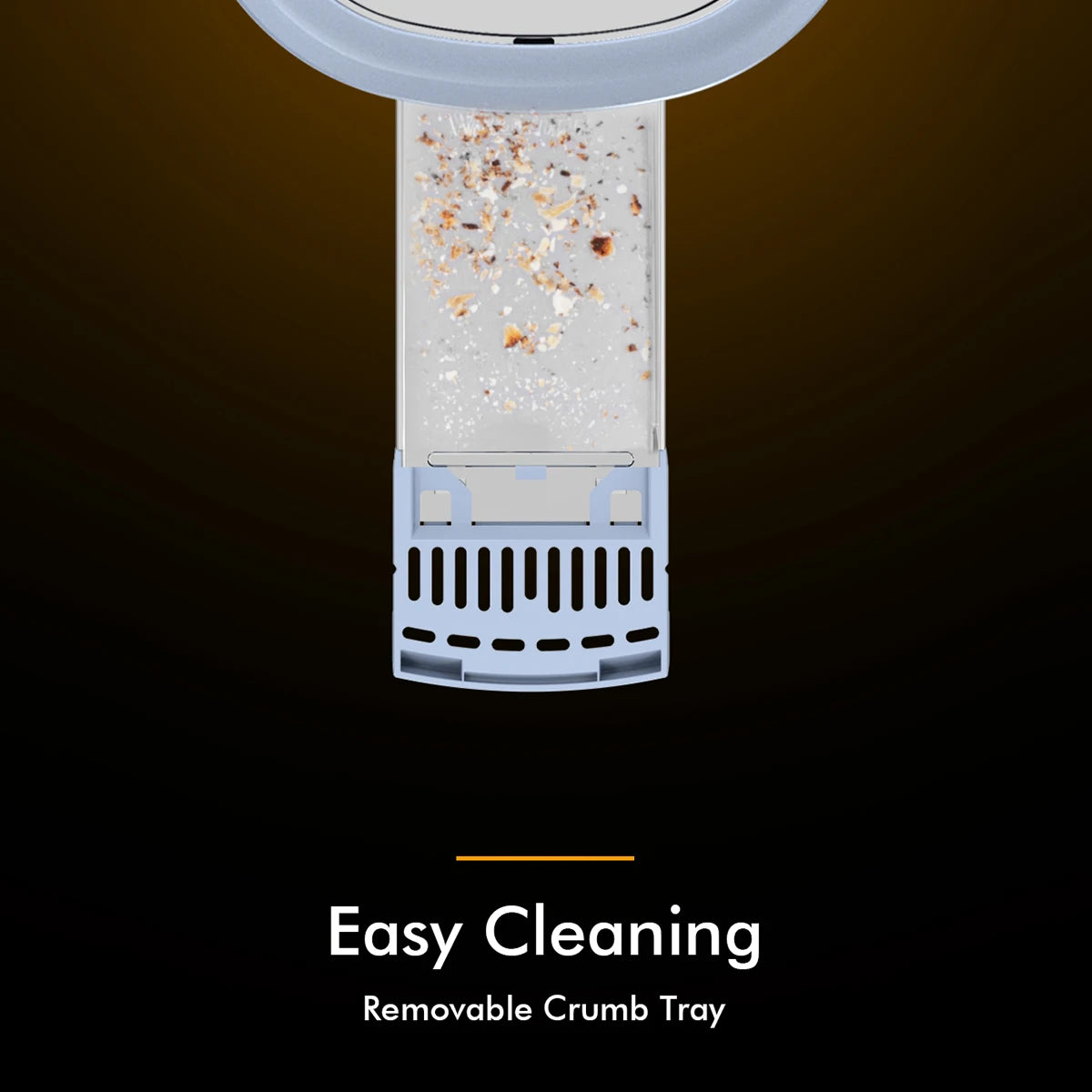 2 Slice Toaster with 1.5" Extra Wide Slots & Removable Crumb Tray 6 Browning Options, Auto Shut Off & Frozen Function, Blue