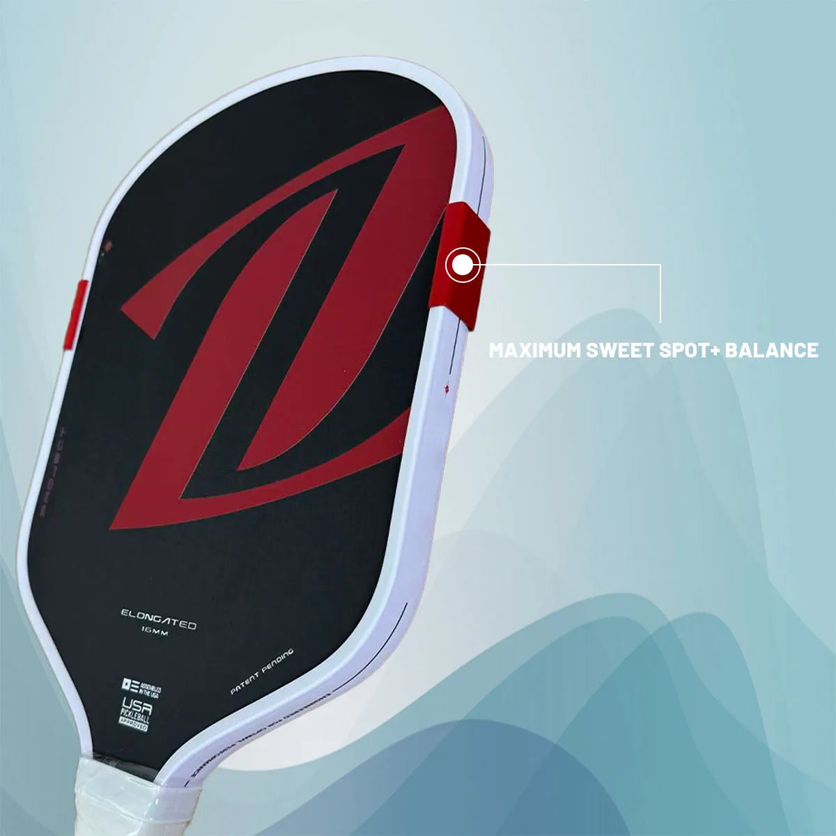 Azgairit Pickleball Paddle Foam Core Multi Strata Face Power Control