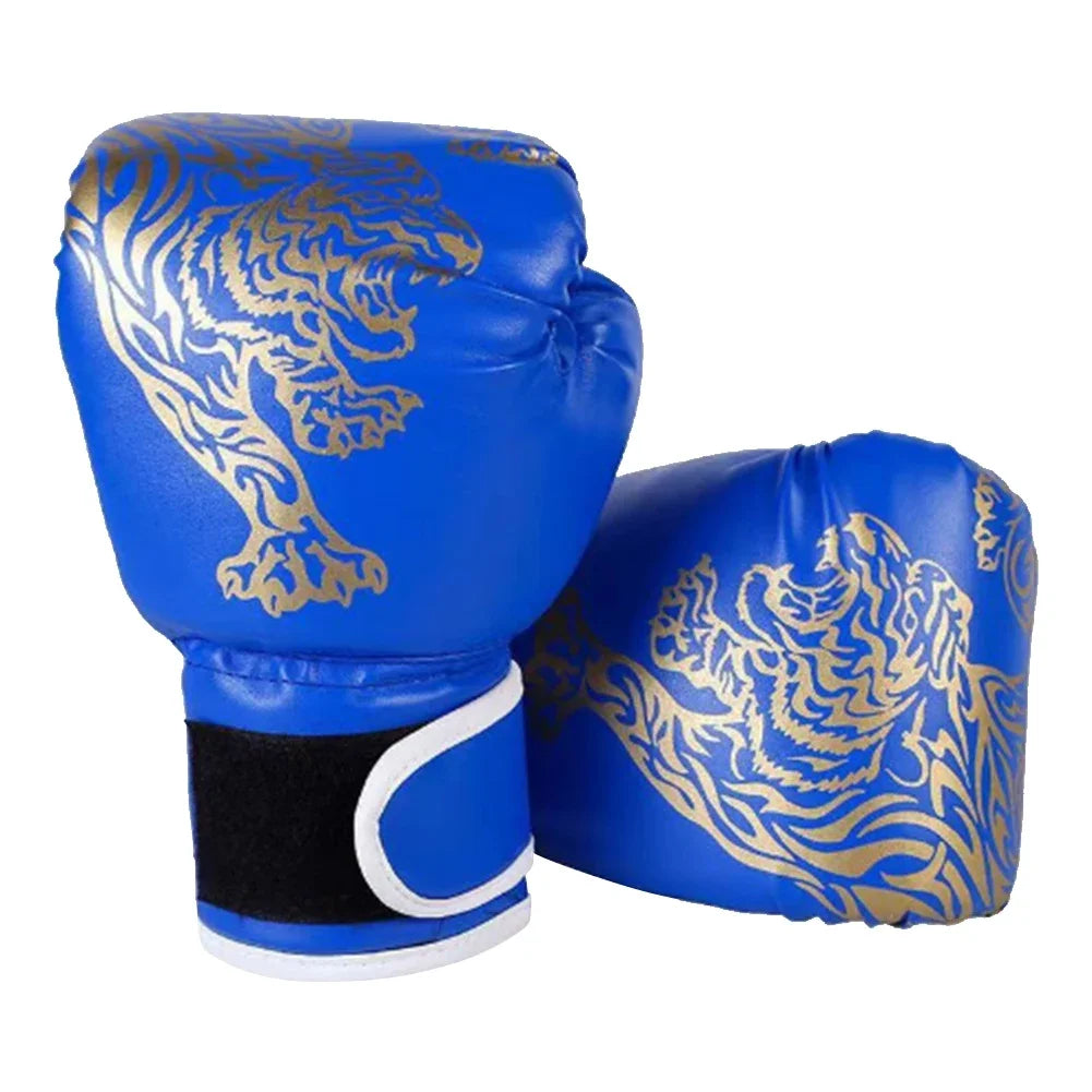 Boxing Gloves Breathable Sanda Boxing Gloves PU Leather Professional Boxing Gloves Punching Training Gloves for Training Sandbag