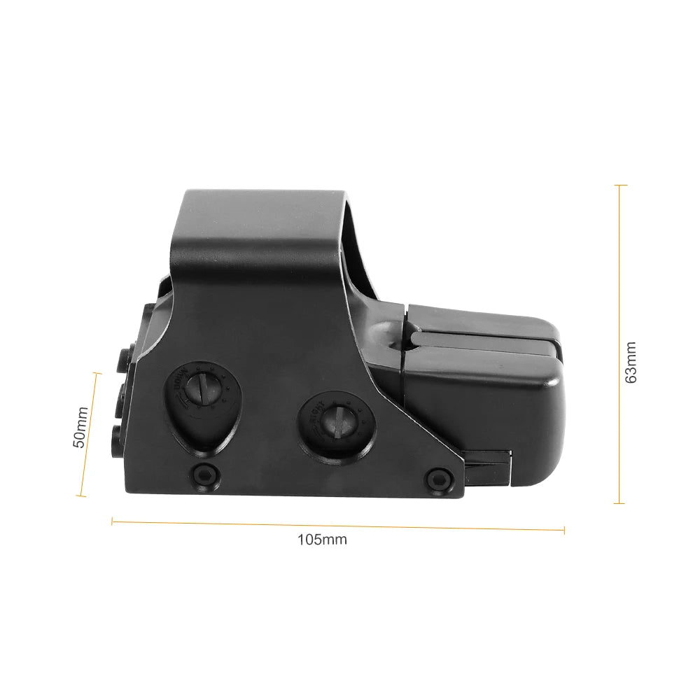 551 552 553 558 Red Green Dot Holographic Sight Scope Hunting Reflex Sight Riflescope 20mm Mount Airsoft Gun