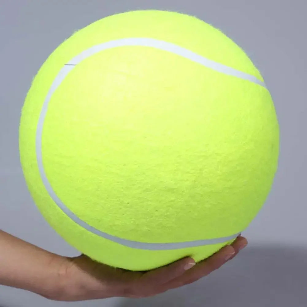 Shunmaii Inflatable Tennis Ball Dog Chew Toy Interactive