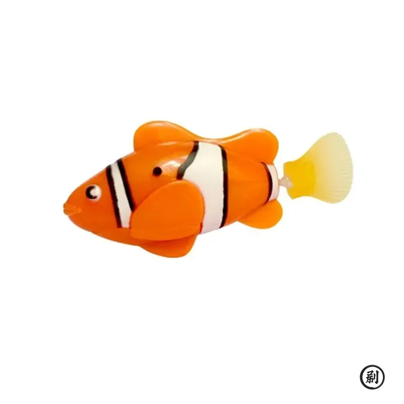 Cat Toy LED Inductive Interactive Swimming Robot Fish For Cats