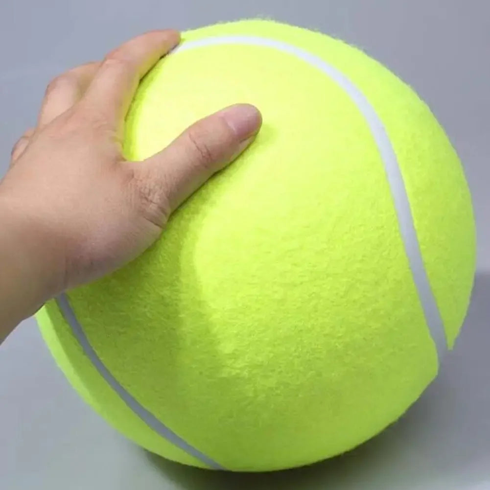 Shunmaii Inflatable Tennis Ball Dog Chew Toy Interactive