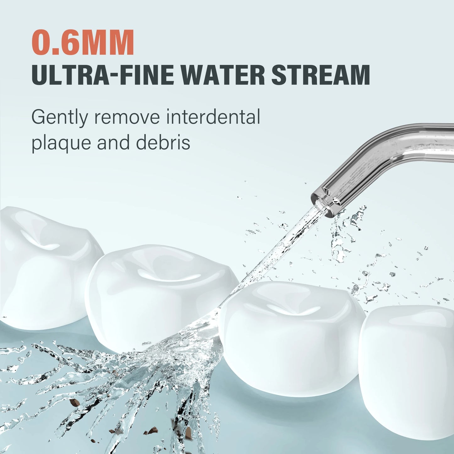 SEJOY Oral Irrigator USB Rechargeable Water Flosser Portable Dental Water Jet 280ML Water Tank Waterproof Teeth Cleaner For Oral