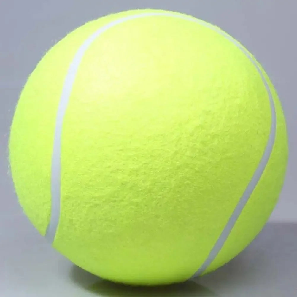 Shunmaii Inflatable Tennis Ball Dog Chew Toy Interactive