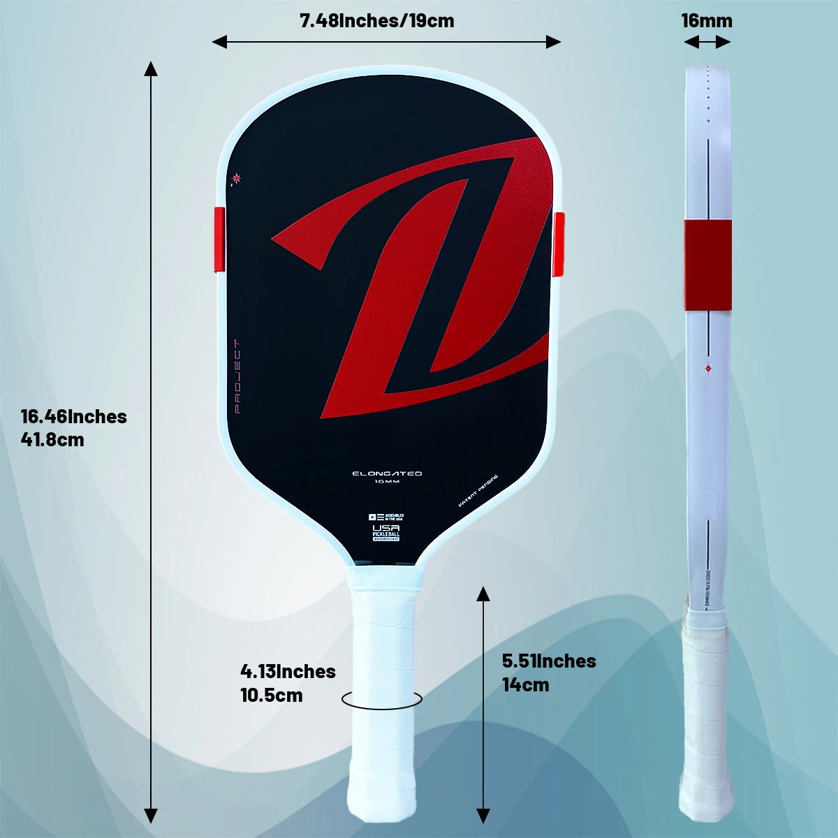 Azgairit Pickleball Paddle Foam Core Multi Strata Face Power Control