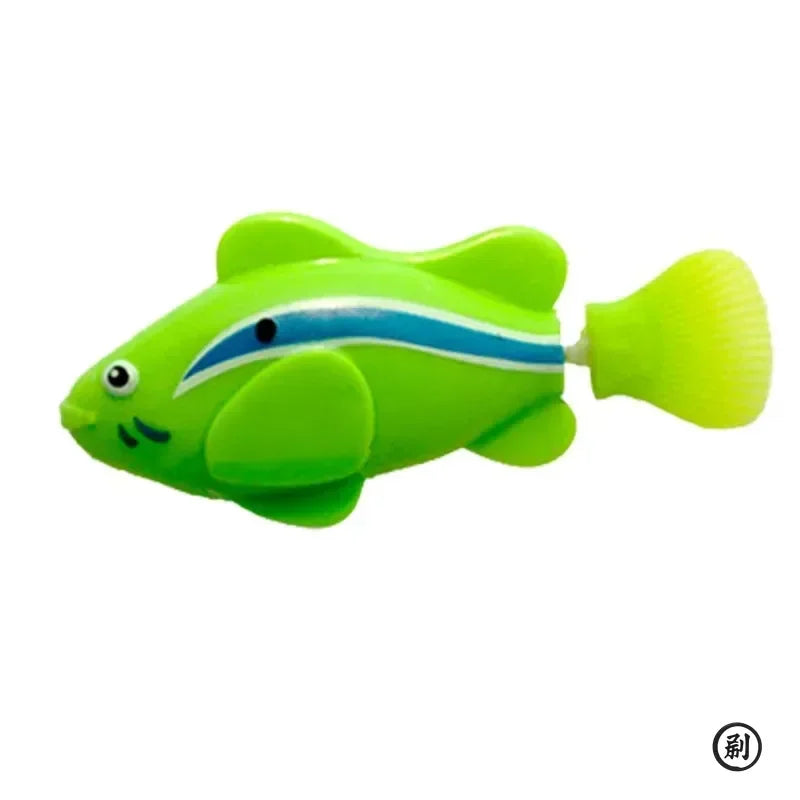 Cat Toy LED Inductive Interactive Swimming Robot Fish For Cats