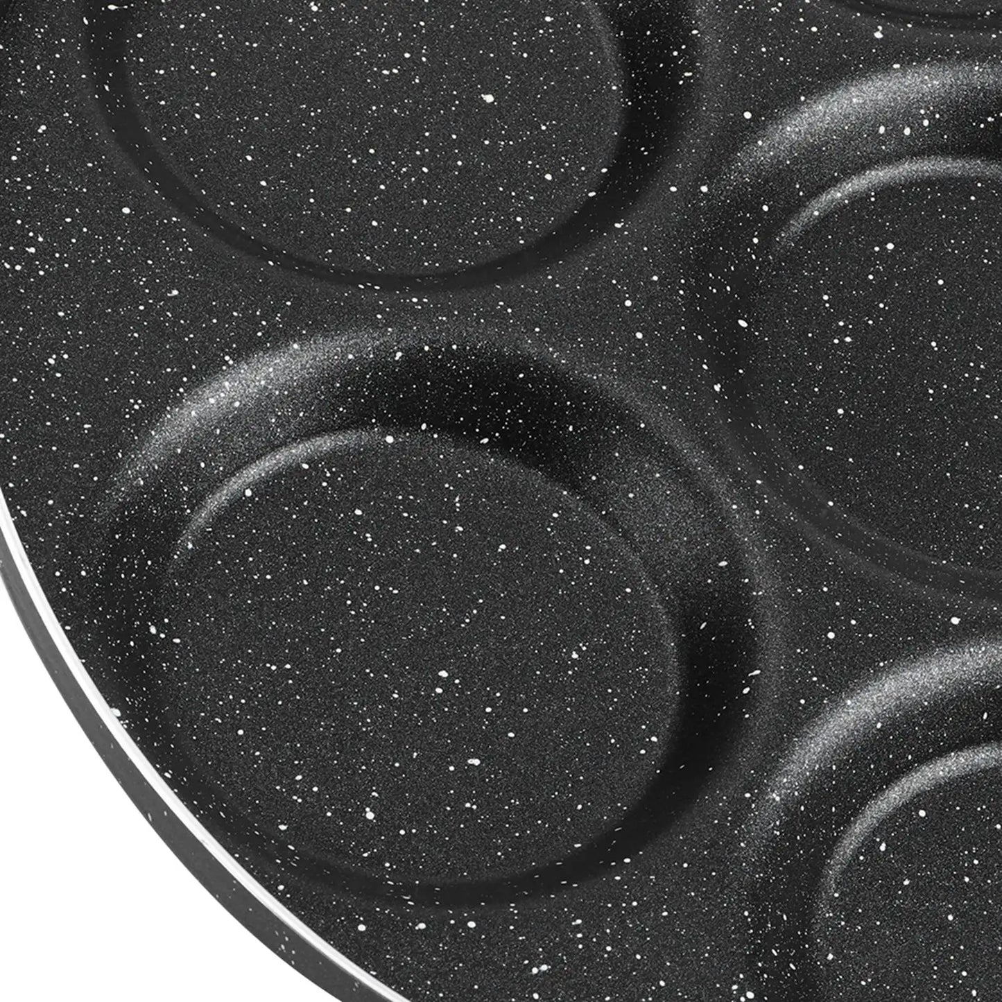 7 Hole Nonstick Frying Pan Omelet And Burger Mold Pan