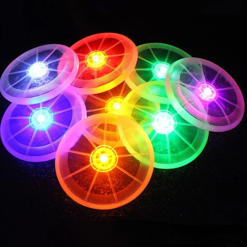 Hign-concerned LED Luminous Flying Disc Dog Toy For Training
